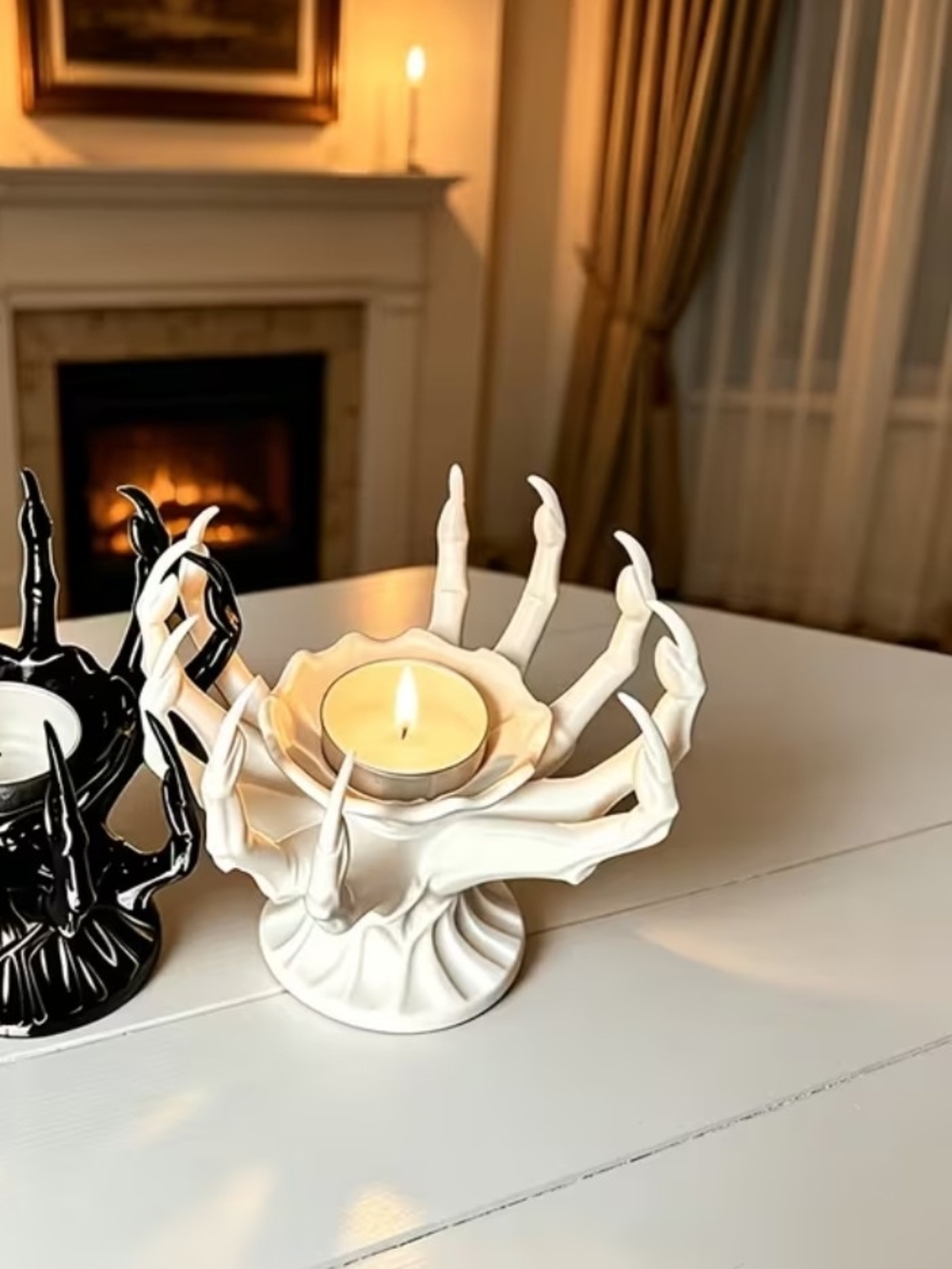 Skeleton Hand Tealight Holder